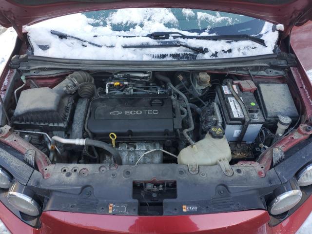 1G1JA6SH5C4120714 - 2012 CHEVROLET SONIC LS RED photo 12