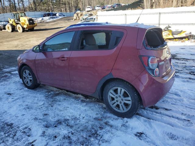 1G1JA6SH5C4120714 - 2012 CHEVROLET SONIC LS RED photo 2