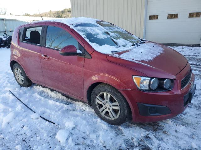 1G1JA6SH5C4120714 - 2012 CHEVROLET SONIC LS RED photo 4