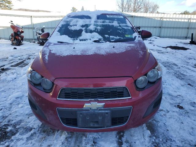1G1JA6SH5C4120714 - 2012 CHEVROLET SONIC LS RED photo 5