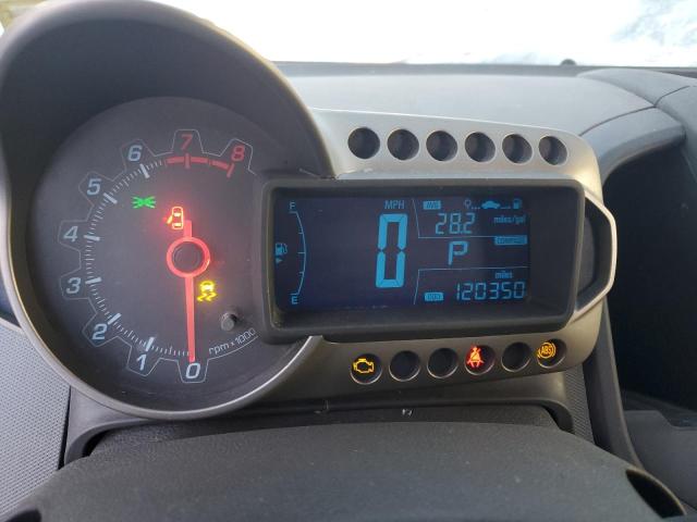 1G1JA6SH5C4120714 - 2012 CHEVROLET SONIC LS RED photo 9