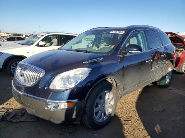 5GAKVDED0CJ338348 - 2012 BUICK ENCLAVE BLUE photo 1