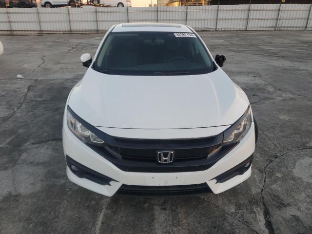 JHMFC1F72JX013206 - 2018 HONDA CIVIC EXL თეთრი ფოტო 5