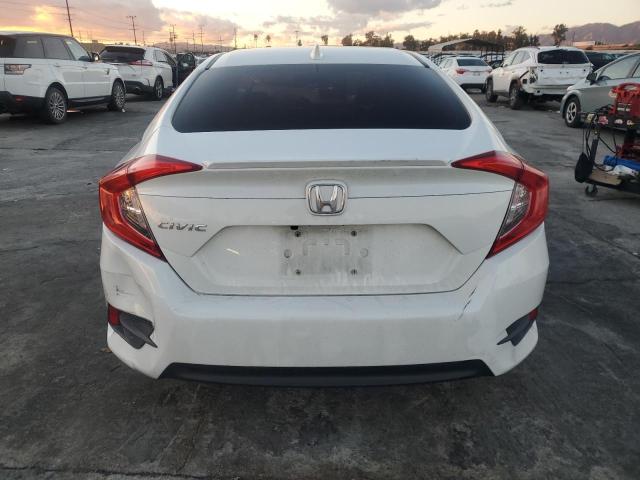 JHMFC1F72JX013206 - 2018 HONDA CIVIC EXL WHITE photo 6