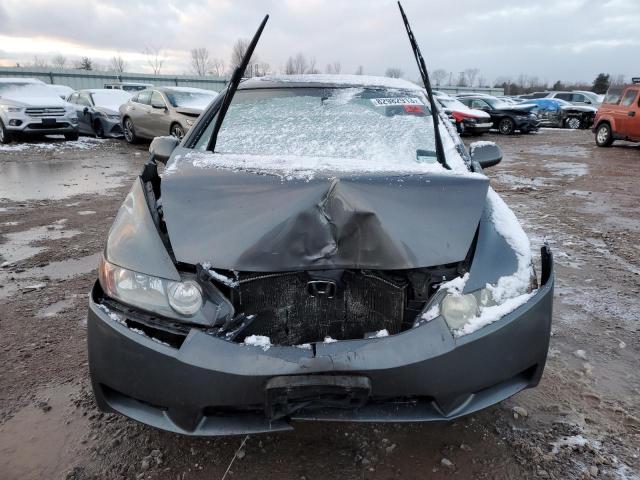 2HGFA16899H312175 - 2009 HONDA CIVIC EX GRAY photo 5