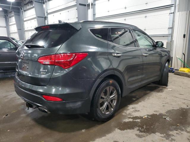 5XYZUDLB2DG055310 - 2013 HYUNDAI SANTA FE S GREEN photo 3