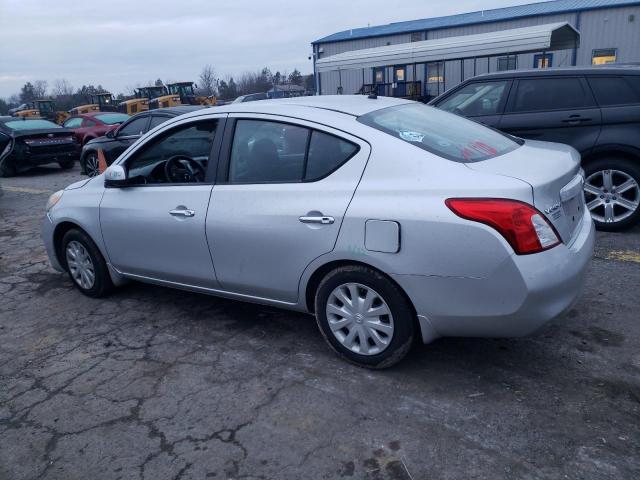 3N1CN7AP7CL850169 - 2012 NISSAN VERSA S SILVER photo 2