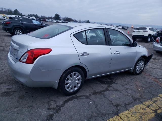 3N1CN7AP7CL850169 - 2012 NISSAN VERSA S SILVER photo 3