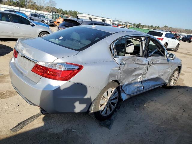 1HGCR3F87EA002302 - 2014 HONDA ACCORD EXL SILVER photo 3