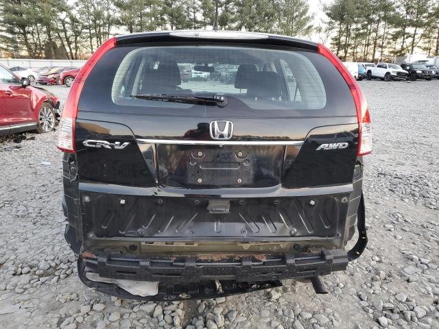 2HKRM4H39DH684041 - 2013 HONDA CR-V LX BLACK photo 6