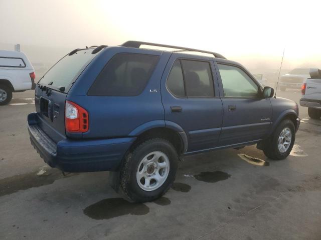 4S2CK58W924323475 - 2002 ISUZU RODEO S BLUE photo 3