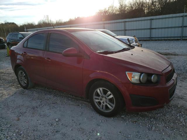 1G1JA5SH6C4126256 - 2012 CHEVROLET SONIC LS RED photo 4