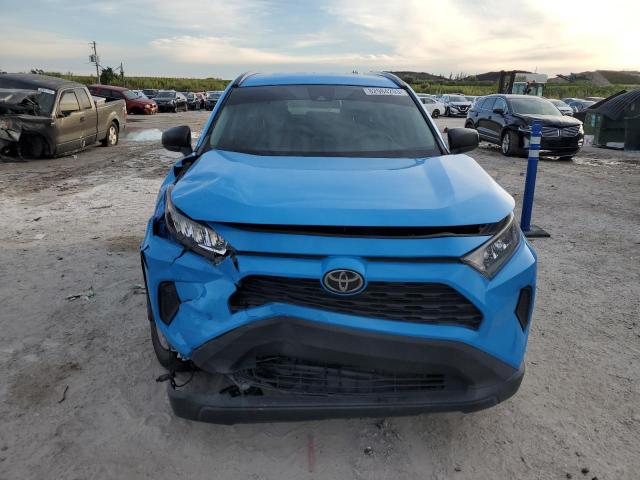 2T3H1RFV2KW043597 - 2019 TOYOTA RAV4 LE BLUE photo 5