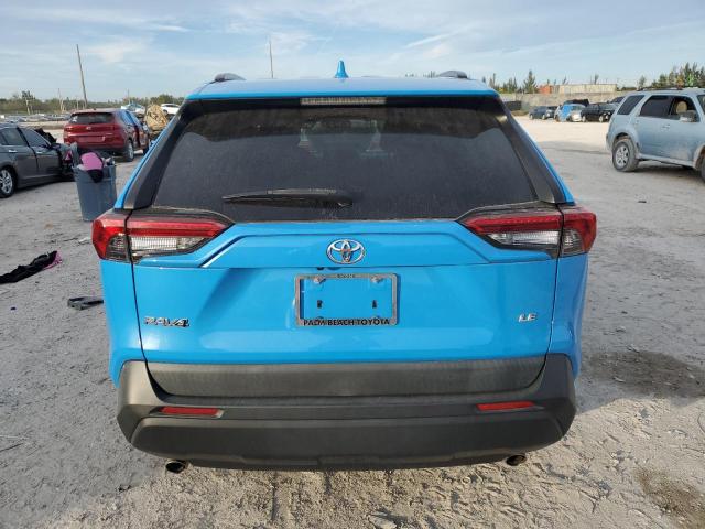 2T3H1RFV2KW043597 - 2019 TOYOTA RAV4 LE BLUE photo 6