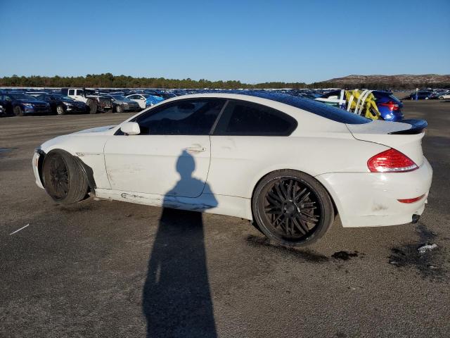 WBAEA53539CV92560 - 2009 BMW 650 I WHITE photo 2