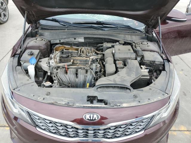 5XXGT4L32KG280332 - 2019 KIA OPTIMA LX MAROON photo 11