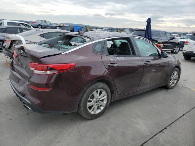 5XXGT4L32KG280332 - 2019 KIA OPTIMA LX MAROON photo 3