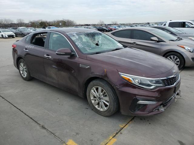 5XXGT4L32KG280332 - 2019 KIA OPTIMA LX MAROON photo 4