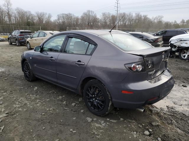 JM1BK323681106583 - 2008 MAZDA 3 S GRAY photo 2