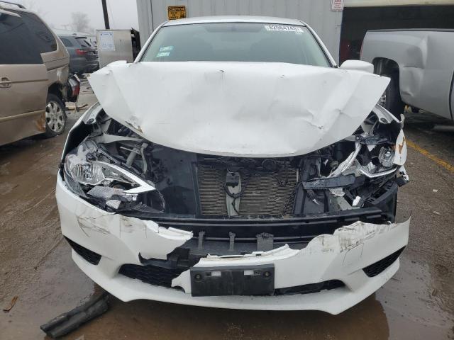 3N1AB7AP8KY311562 - 2019 NISSAN SENTRA S WHITE photo 5