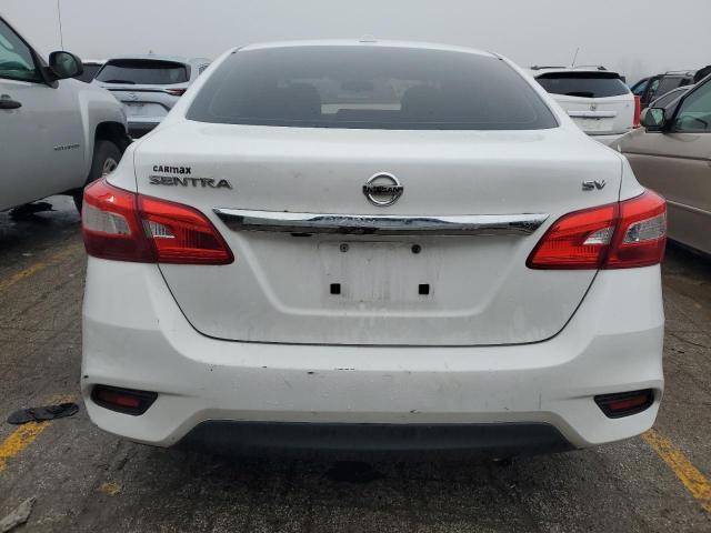 3N1AB7AP8KY311562 - 2019 NISSAN SENTRA S WHITE photo 6