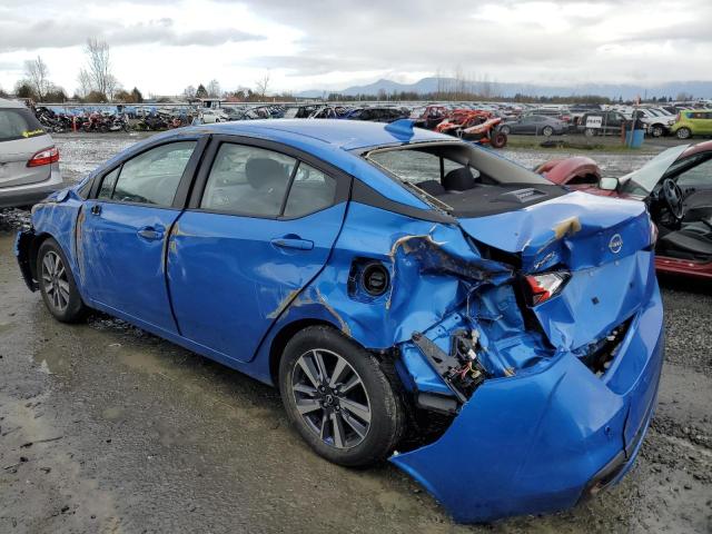 3N1CN8EV7PL867610 - 2023 NISSAN VERSA SV BLUE photo 2