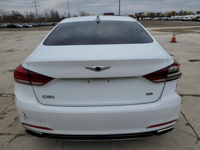 KMHGN4JE7JU238029 - 2018 GENESIS G80 BASE WHITE photo 6