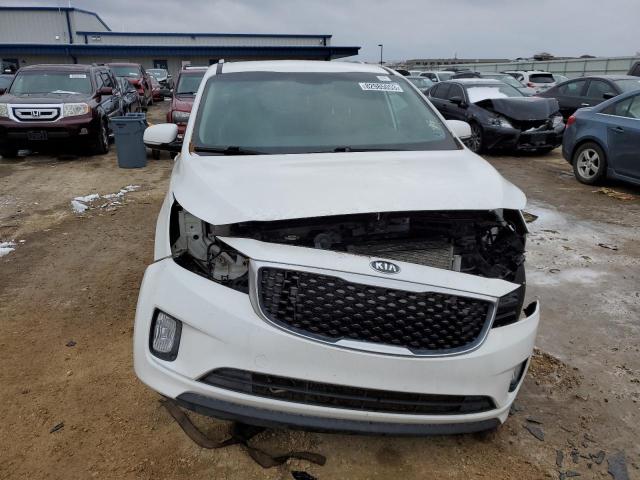 KNDMC5C18G6206216 - 2016 KIA SEDONA EX WHITE photo 5