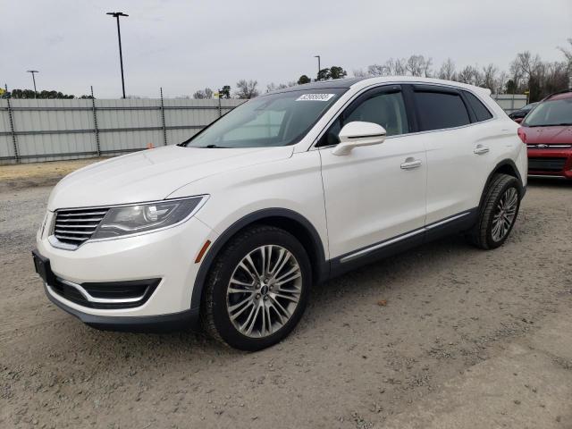 2LMTJ8LR4GBL28971 - 2016 LINCOLN MKX RESERVE Ақ фото 1