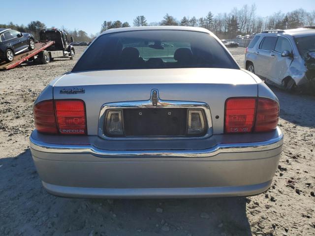 1LNHM87A72Y703907 - 2002 LINCOLN LS Gümüş foto 6