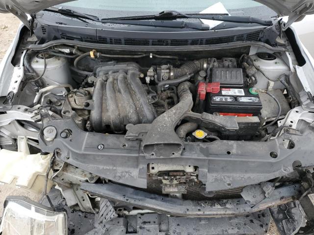 3N1CC11E59L490720 - 2009 NISSAN VERSA S SILVER photo 11