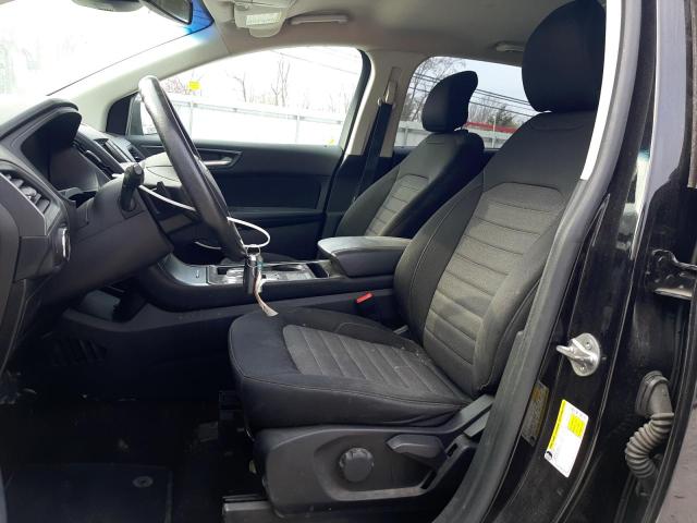 2FMPK4G97KBC00455 - 2019 FORD EDGE SE أسود صورة 7