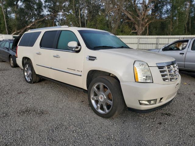 1GYFK262X9R263849 - 2009 CADILLAC ESCALADE ESV LUXURY WHITE photo 4