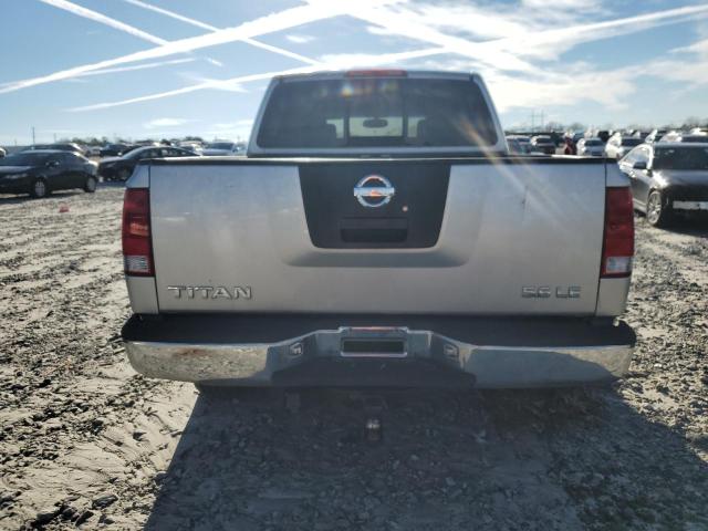 1N6AA07B04N529219 - 2004 NISSAN TITAN XE SILVER photo 6