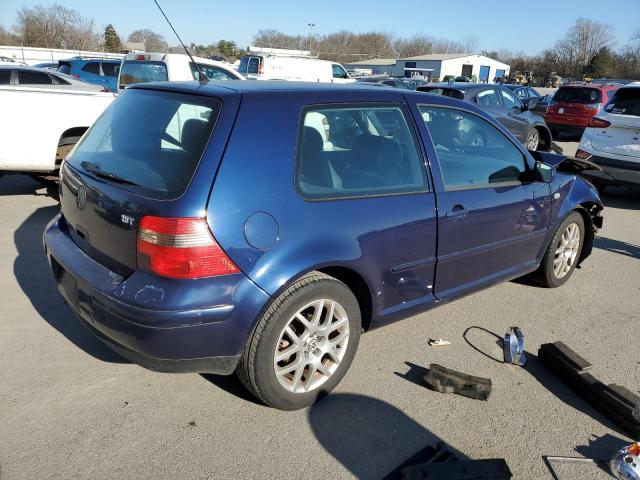 9BWDE61J434027928 - 2003 VOLKSWAGEN GTI BLUE photo 3