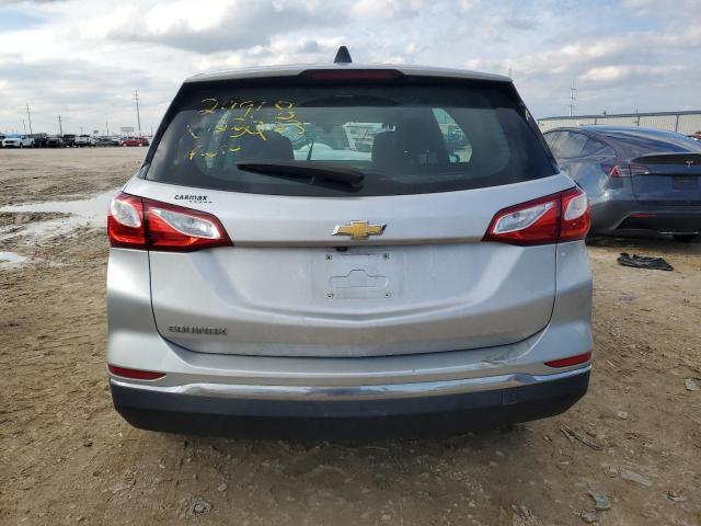 3GNAXHEVXJS645484 - 2018 CHEVROLET EQUINOX LS SILVER photo 6