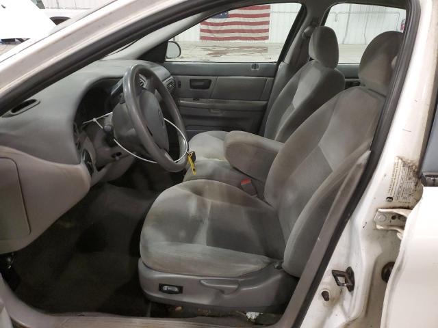 1FAFP53255A119668 - 2005 FORD TAURUS SE WHITE photo 7