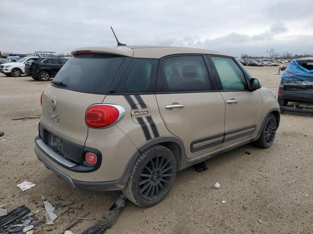 ZFBCFADH5EZ019182 - 2014 FIAT 500L TREKKING TAN photo 3