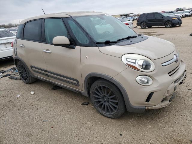 ZFBCFADH5EZ019182 - 2014 FIAT 500L TREKKING TAN photo 4