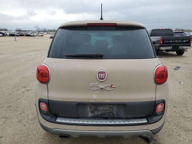 ZFBCFADH5EZ019182 - 2014 FIAT 500L TREKKING TAN photo 6