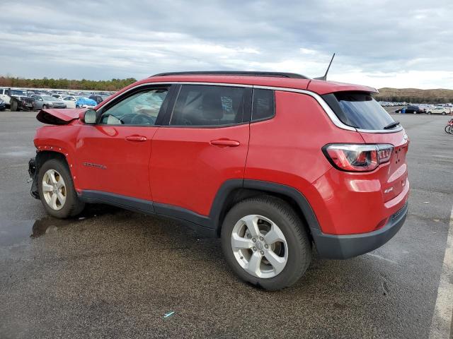 3C4NJDBB1KT772327 - 2019 JEEP COMPASS LATITUDE RED photo 2