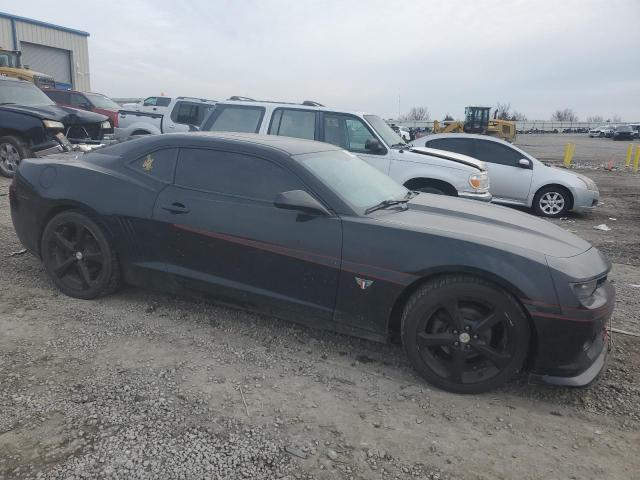 2G1FF1E36F9253106 - 2015 CHEVROLET CAMARO LT BLACK photo 4