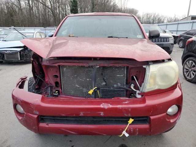 5TEUU42N86Z277817 - 2006 TOYOTA TACOMA ACCESS CAB Қызыл фото 5