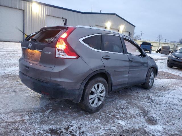 5J6RM4H70DL087739 - 2013 HONDA CR-V EXL GRAY photo 3