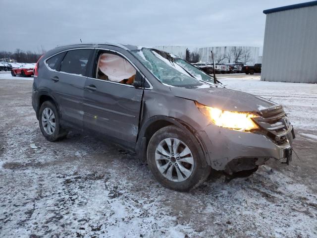 5J6RM4H70DL087739 - 2013 HONDA CR-V EXL GRAY photo 4