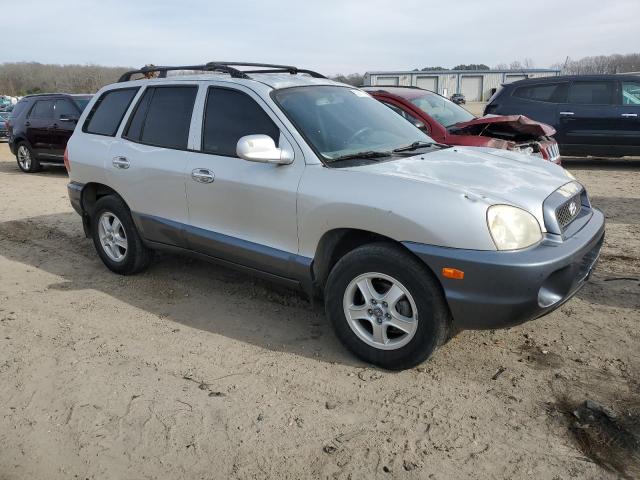 KM8SC13D62U231254 - 2002 HYUNDAI SANTA FE GLS SILVER photo 4