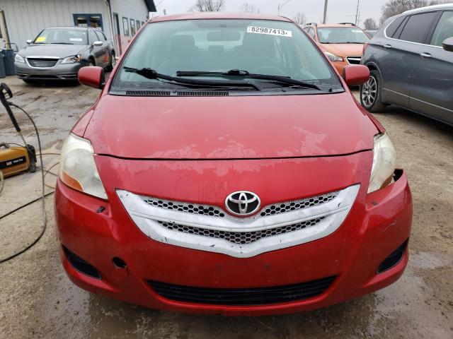 JTDBT923271009914 - 2007 TOYOTA YARIS RED photo 5