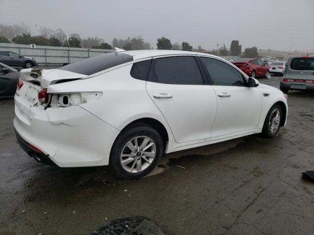 KNAGT4L33G5072839 - 2016 KIA OPTIMA LX WHITE photo 3