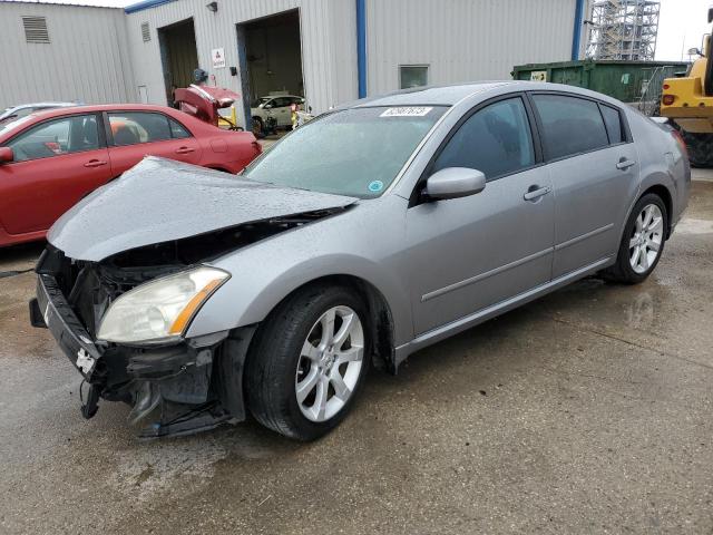 1N4BA41E28C830194 - 2008 NISSAN MAXIMA SE GRAY photo 1