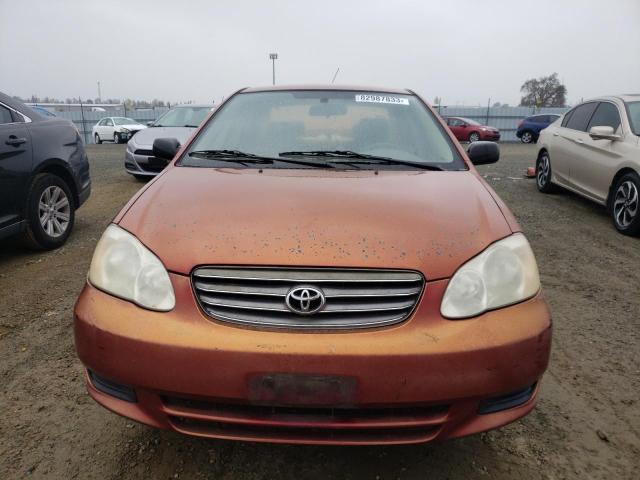 1NXBR32EX4Z248064 - 2004 TOYOTA COROLLA CE ORANGE photo 5